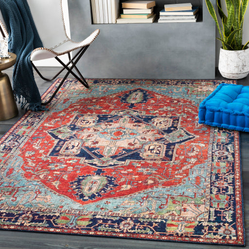 Surya Iris IRS-2308 Red Traditional  Rug