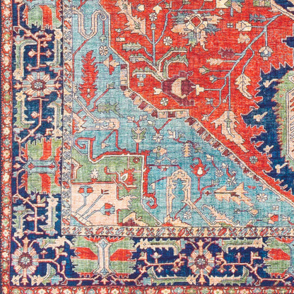 Surya Iris IRS-2308 Red Traditional  Rug