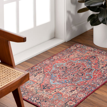 Surya Iris IRS-2310 Red Traditional  Rug