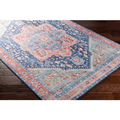 Surya Iris IRS-2312 Navy Traditional  Rug