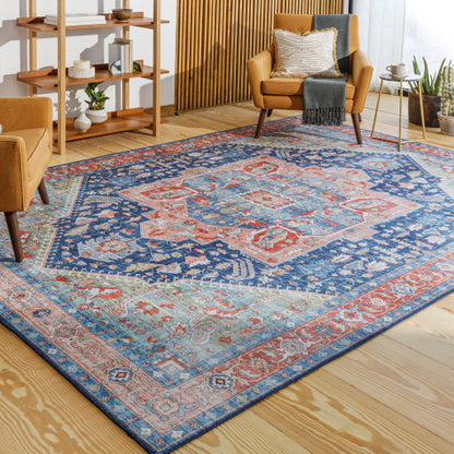 Surya Iris IRS-2312 Navy Traditional  Rug