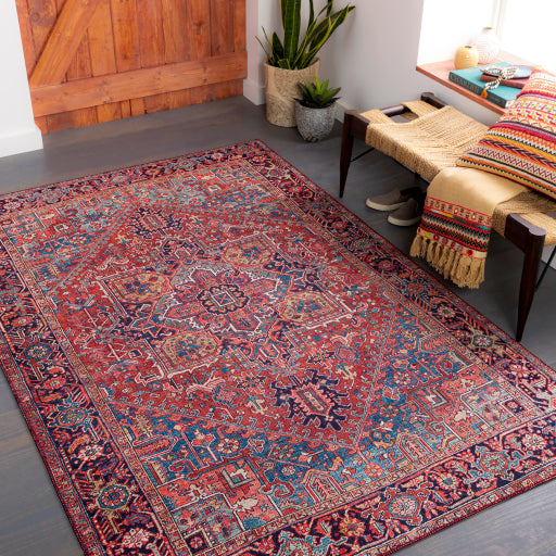 Surya Iris IRS-2330 Dark Blue Traditional  Rug