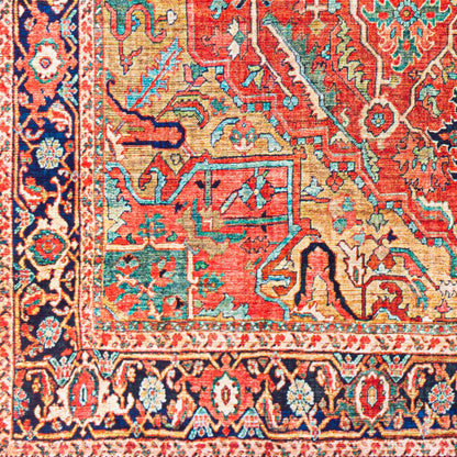 Surya Iris IRS-2343 Dark Blue Traditional  Rug