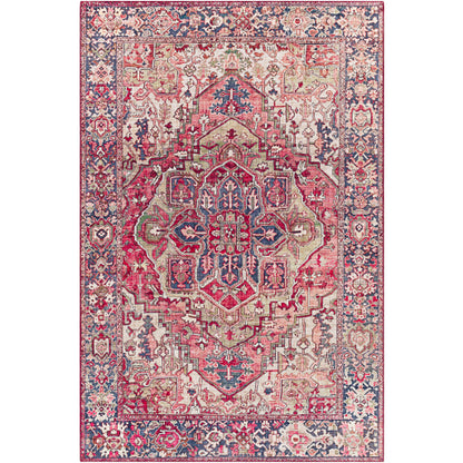 Surya Iris IRS-2357 Dark Red Traditional  Rug