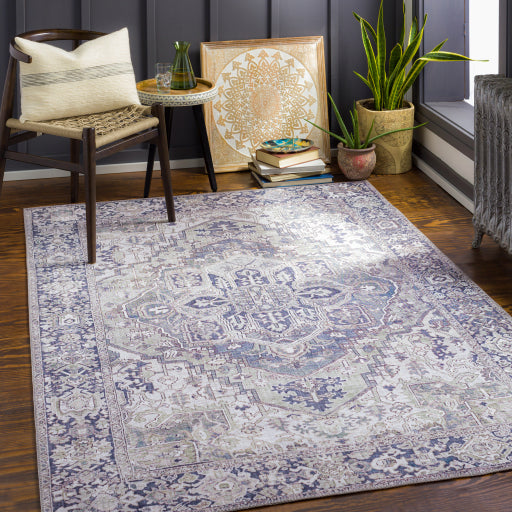 Surya Iris IRS-2359 Charcoal Traditional  Rug