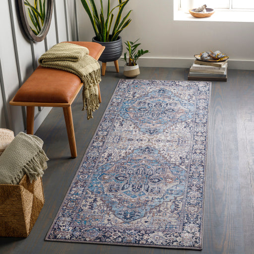 Surya Iris IRS-2362 Denim Traditional  Rug