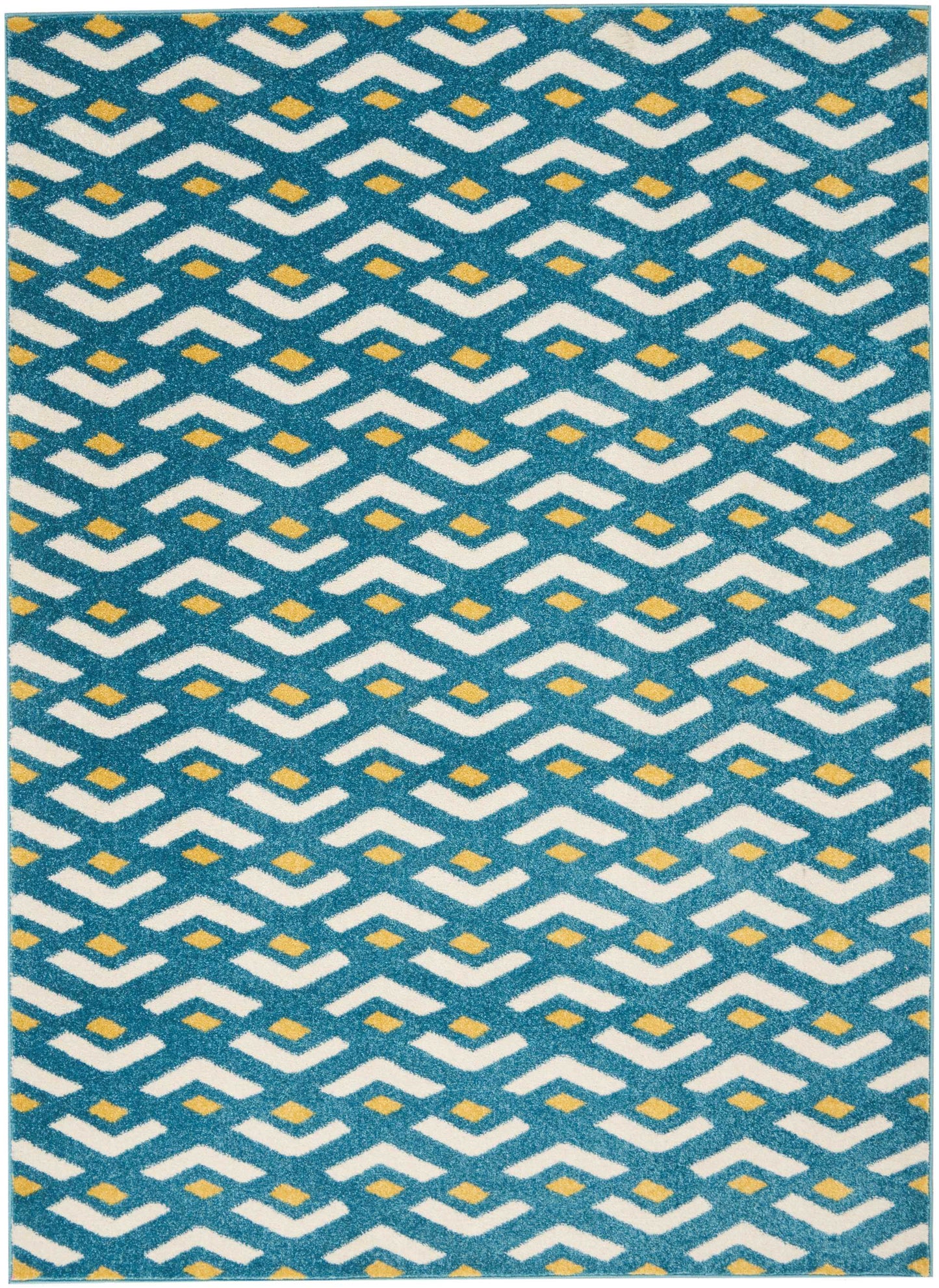 Nourison Home Harper DS300 Blue Contemporary Power-loomed Rug