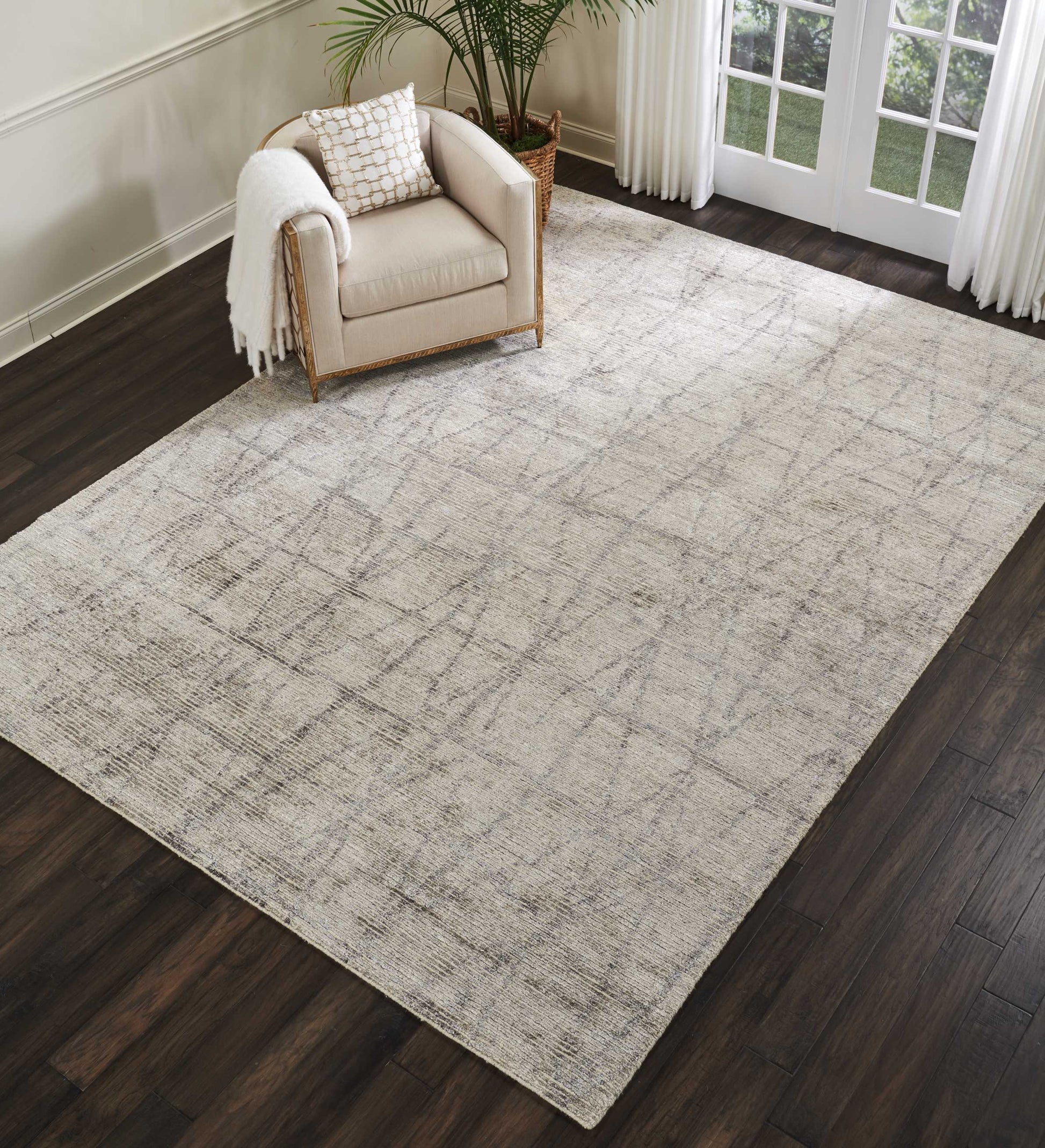 Nourison Home Ellora  Stone  Contemporary