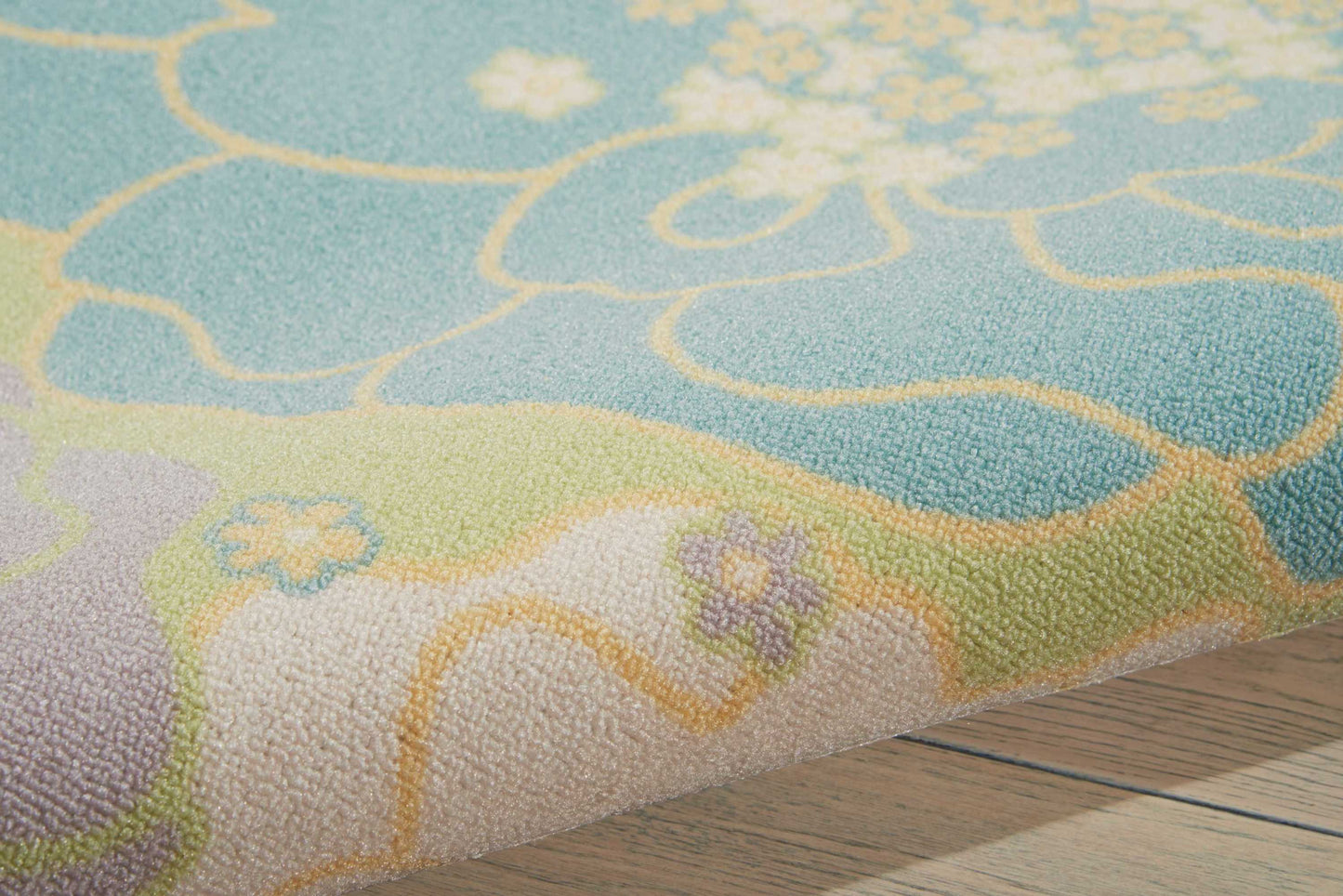 Nourison Home Home & Garden  Green  Contemporary