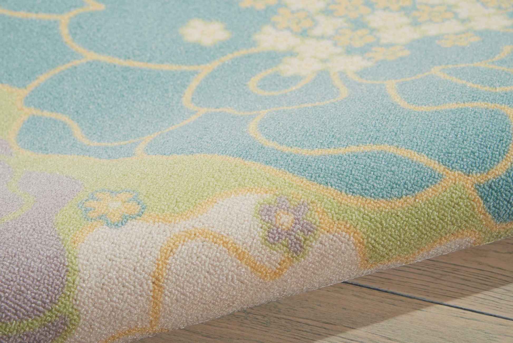 Nourison Home Home & Garden  Green  Contemporary