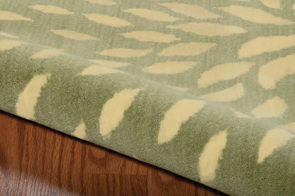 Nourison Home Capri  Light Green  Contemporary