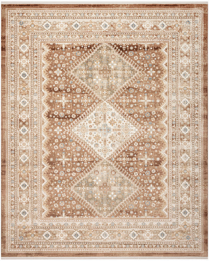 Nourison Home Pardis  Rust  Traditional