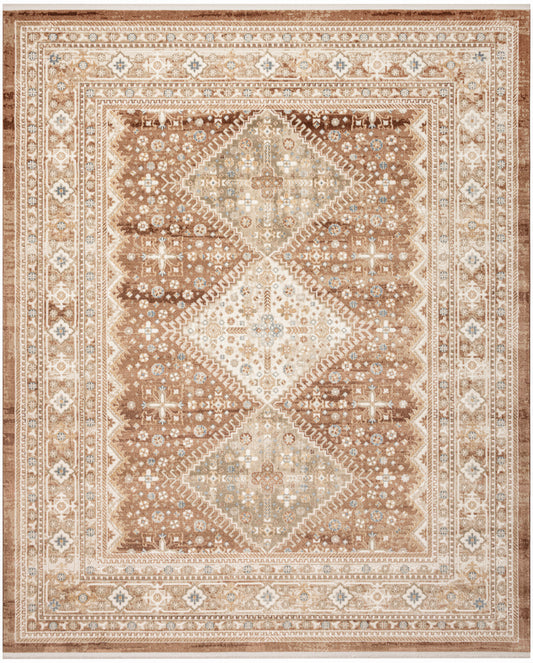 Nourison Home Pardis  Rust  Traditional