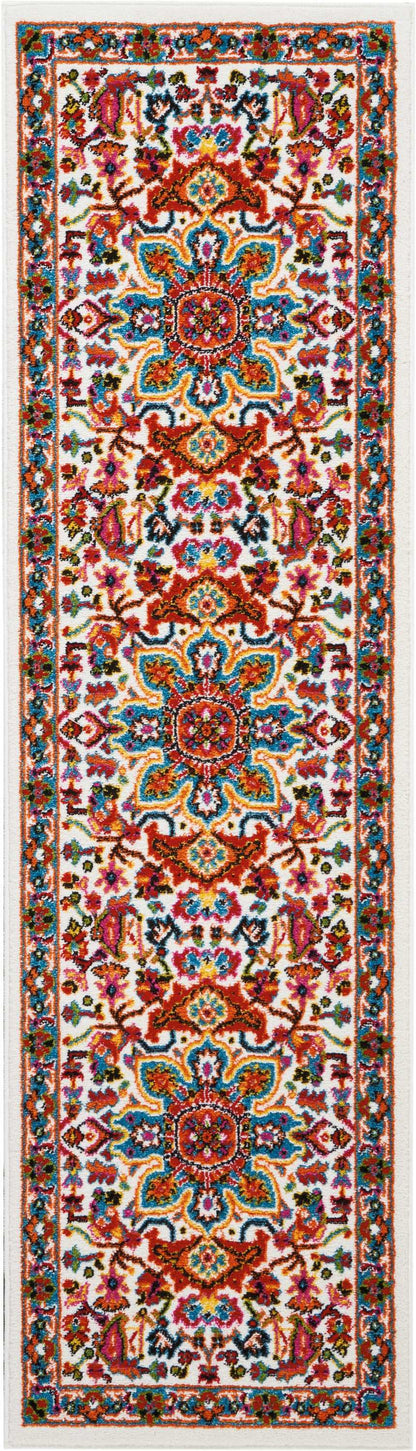 Nourison Home Oakdale OKD06 Ivory Traditional Power-loomed Rug