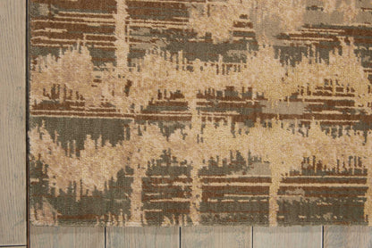 Nourison Home Silken Allure  Multicolor  Contemporary