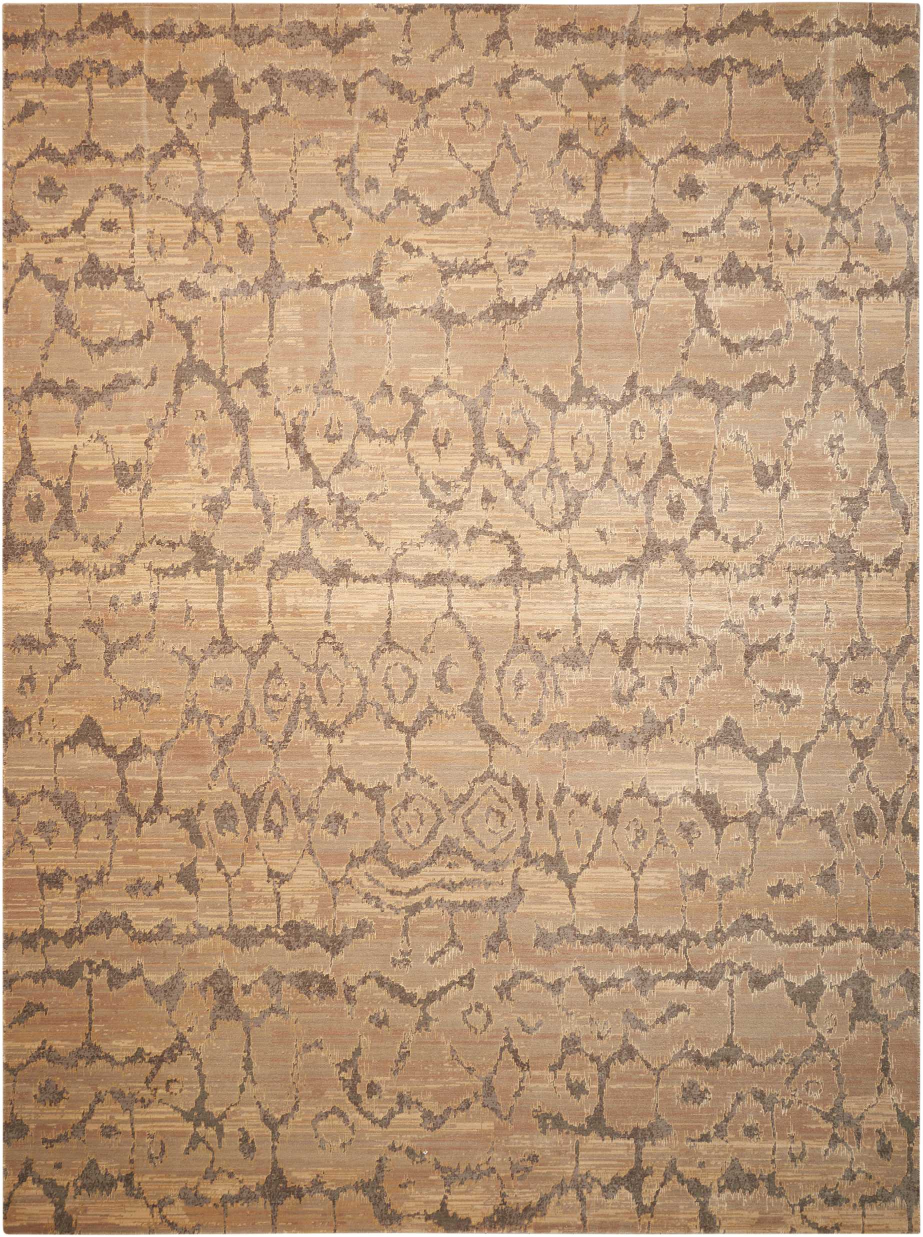 Nourison Home Silken Allure  Beige  Contemporary