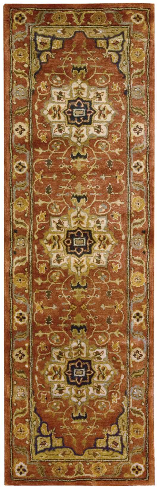 Nourison Home Jaipur JA33 Brick Traditional Tufted Rug