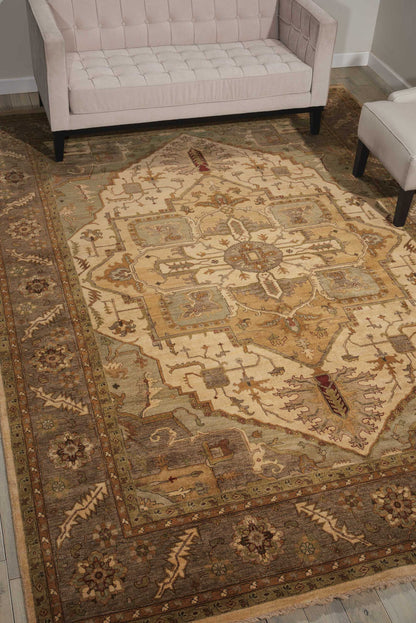 Nourison Home Legend  Beige  Traditional