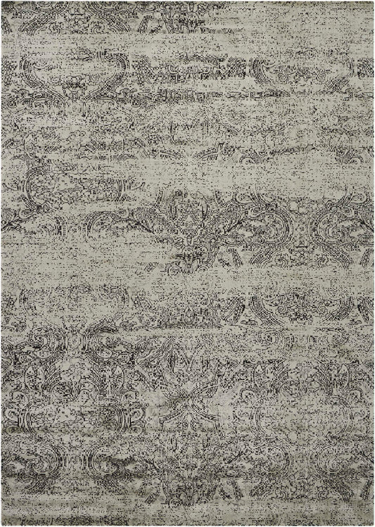 Nourison Home Luminance  Ivory Black  Transitional