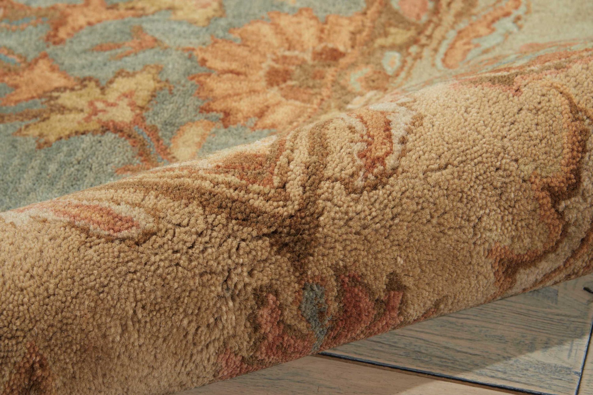 Nourison Home Jaipur  Aqua  Traditional