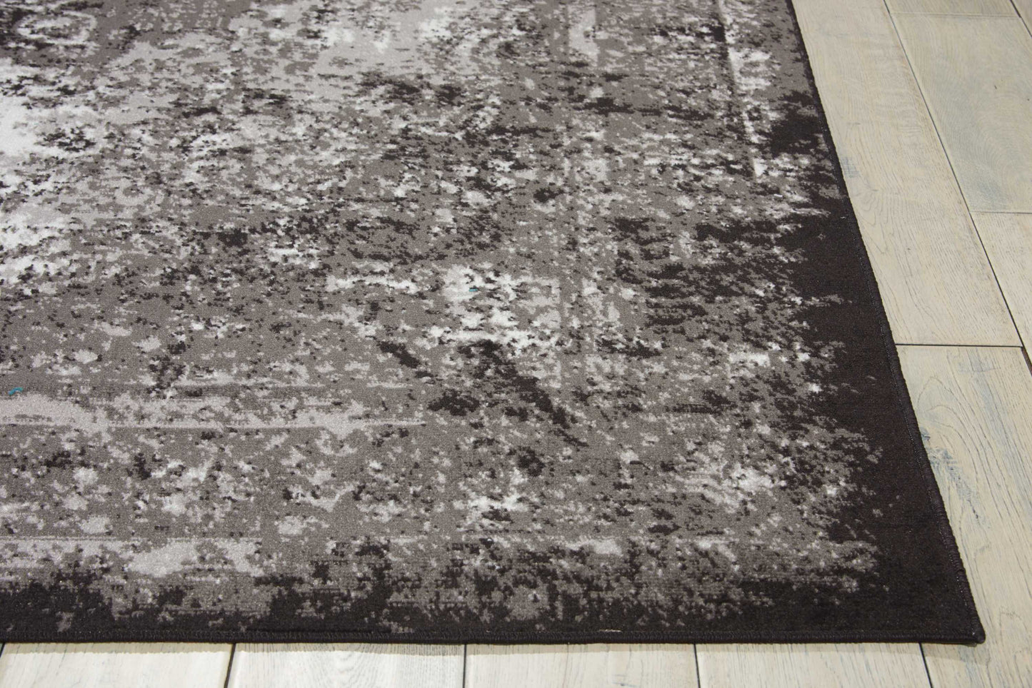 Nourison Home Aria  Charcoal  Traditional