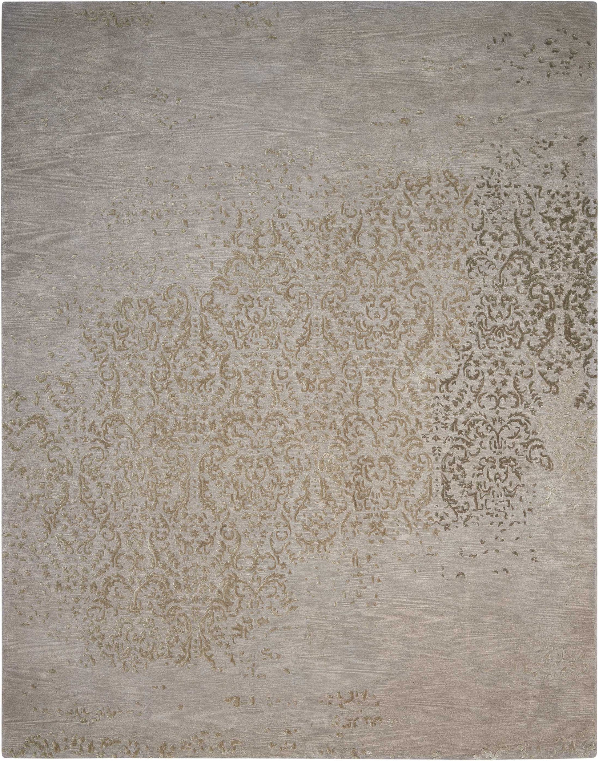 Nourison Home Opaline  Silver  Transitional