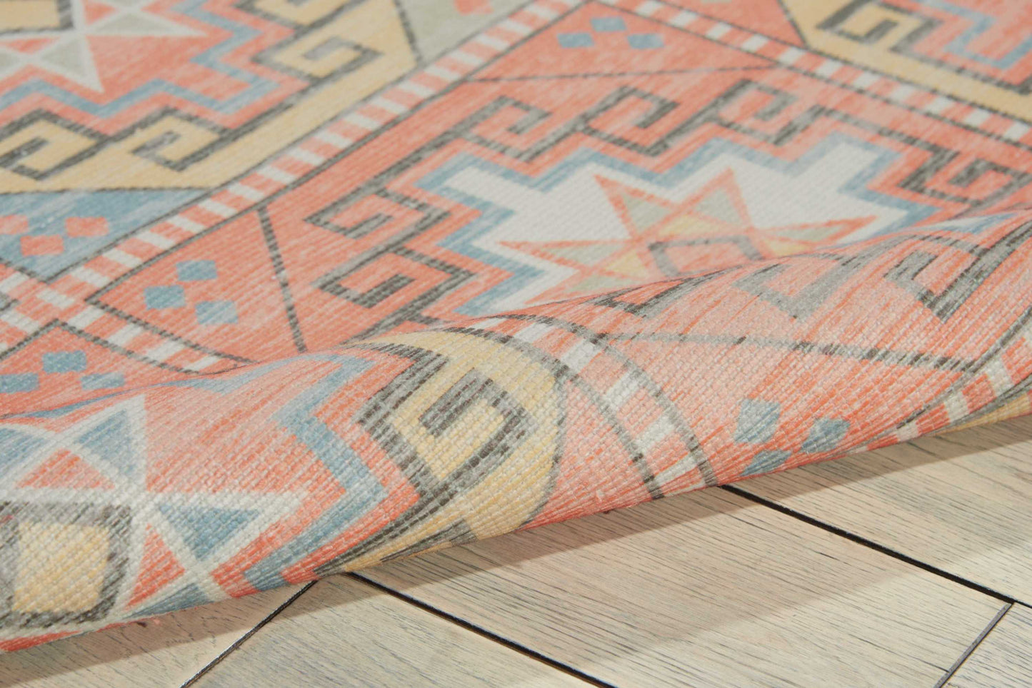 Nourison Home Madera  Light Orange  Transitional