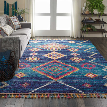 Nourison Home Nomad  Navy  Transitional