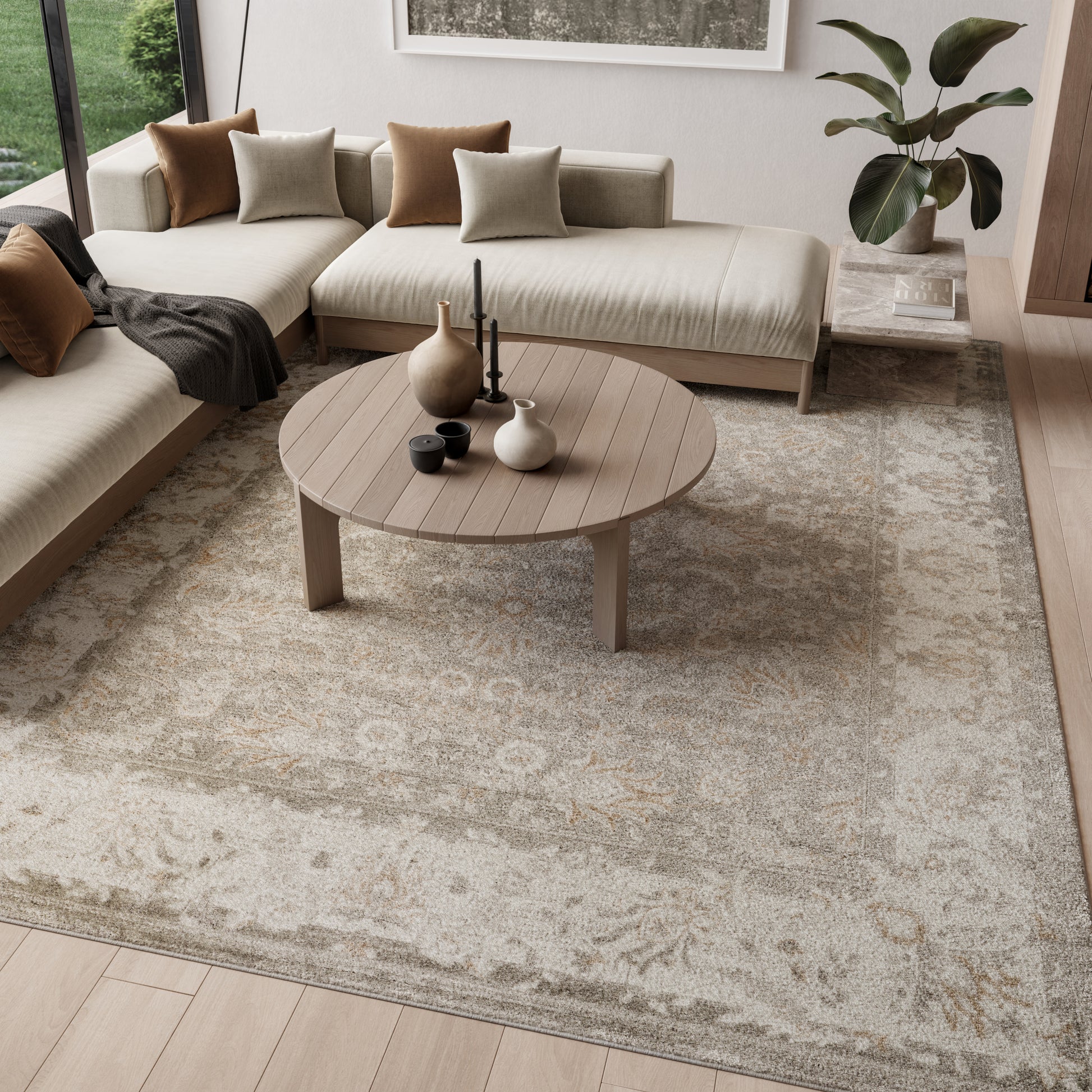 Nourison Home Dekor  Ivory  Traditional