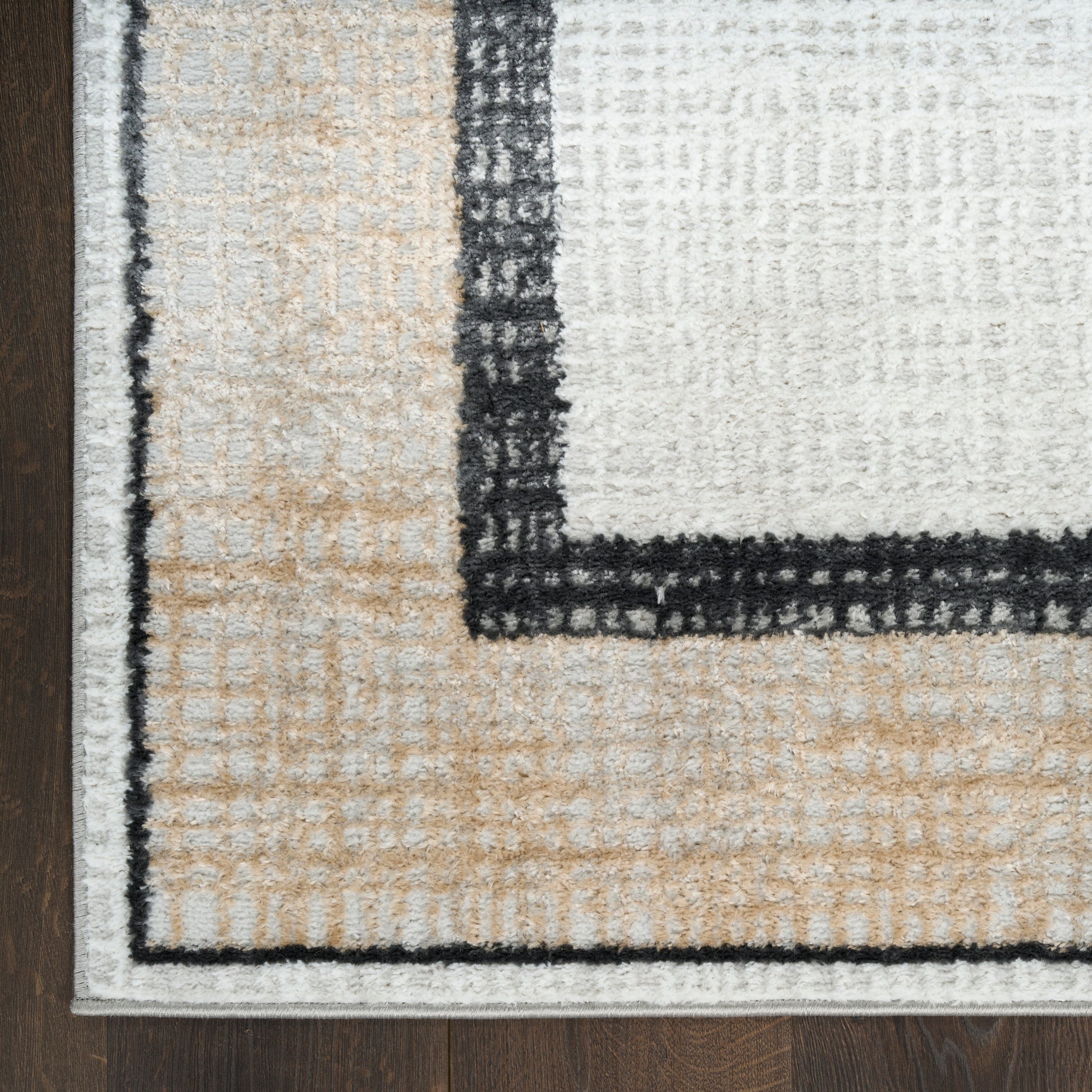 Nourison Home Dekor  Grey Charcoal  Contemporary