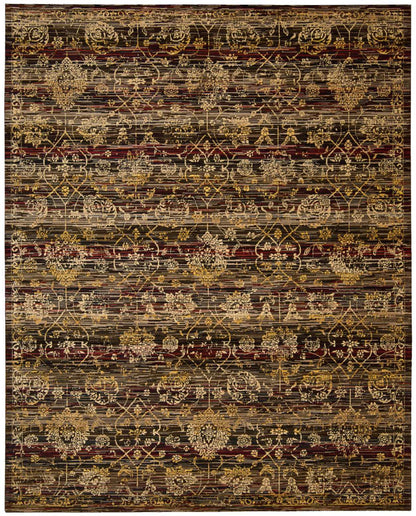 Nourison Home Rhapsody  Ebony  Transitional