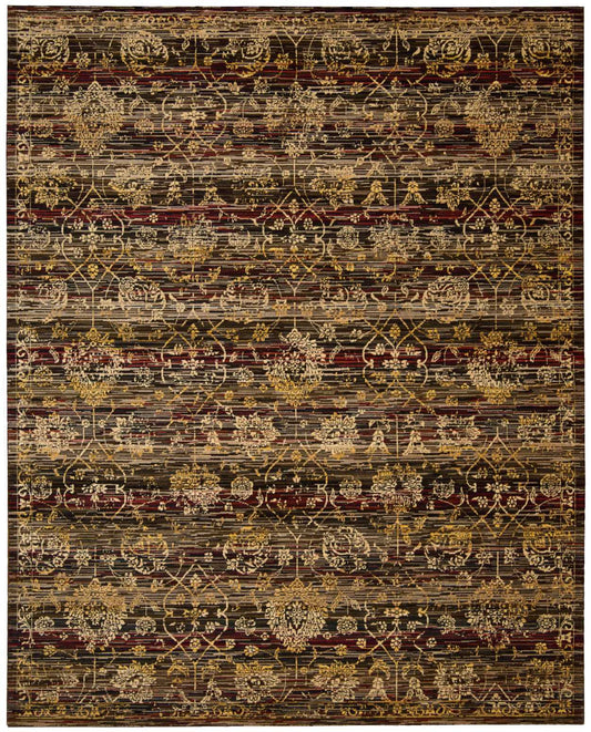 Nourison Home Rhapsody  Ebony  Transitional