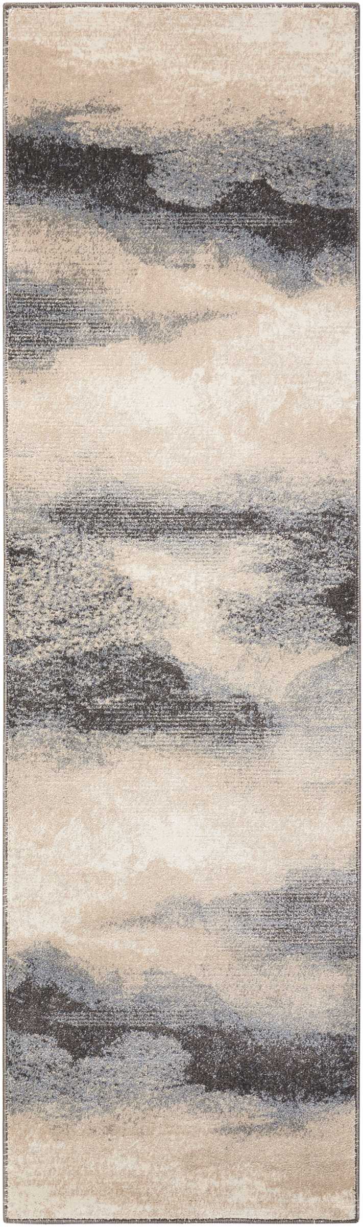 Nourison Home Maxell MAE06 Flint Contemporary Power-loomed Rugs