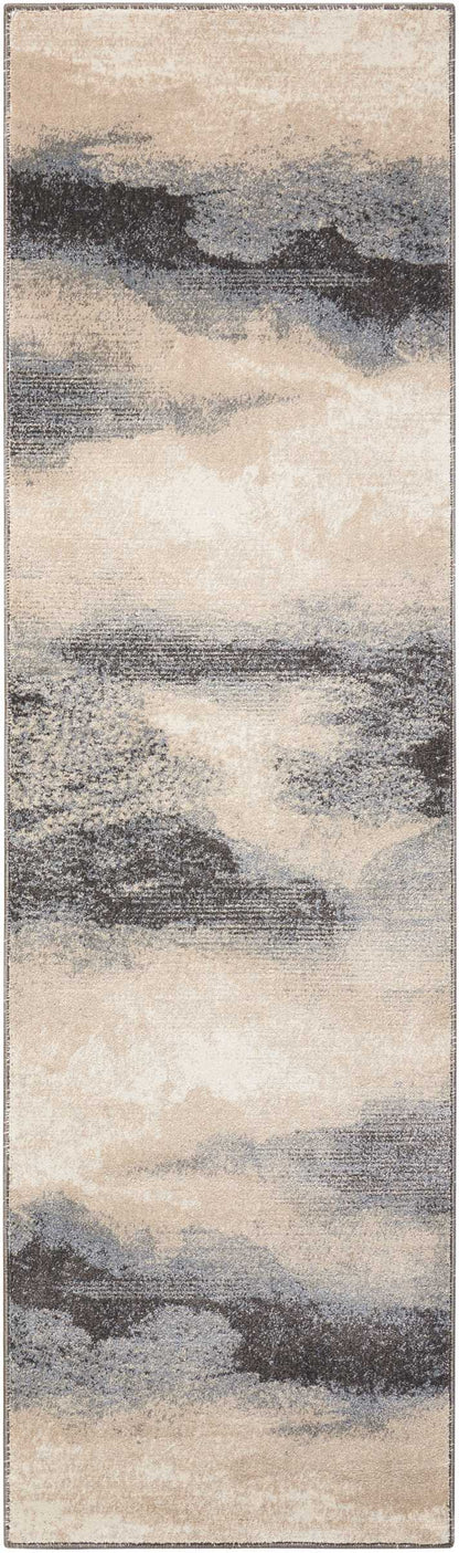 Nourison Home Maxell MAE06 Flint Contemporary Power-loomed Rugs