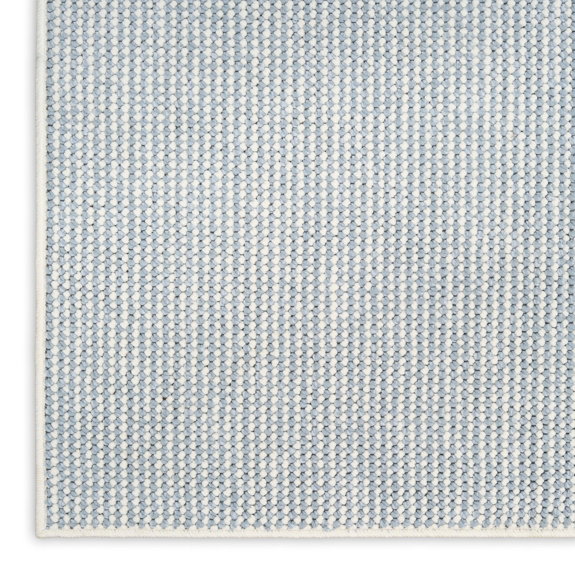 Nourison Home Natural Texture  Ivory Blue  Contemporary