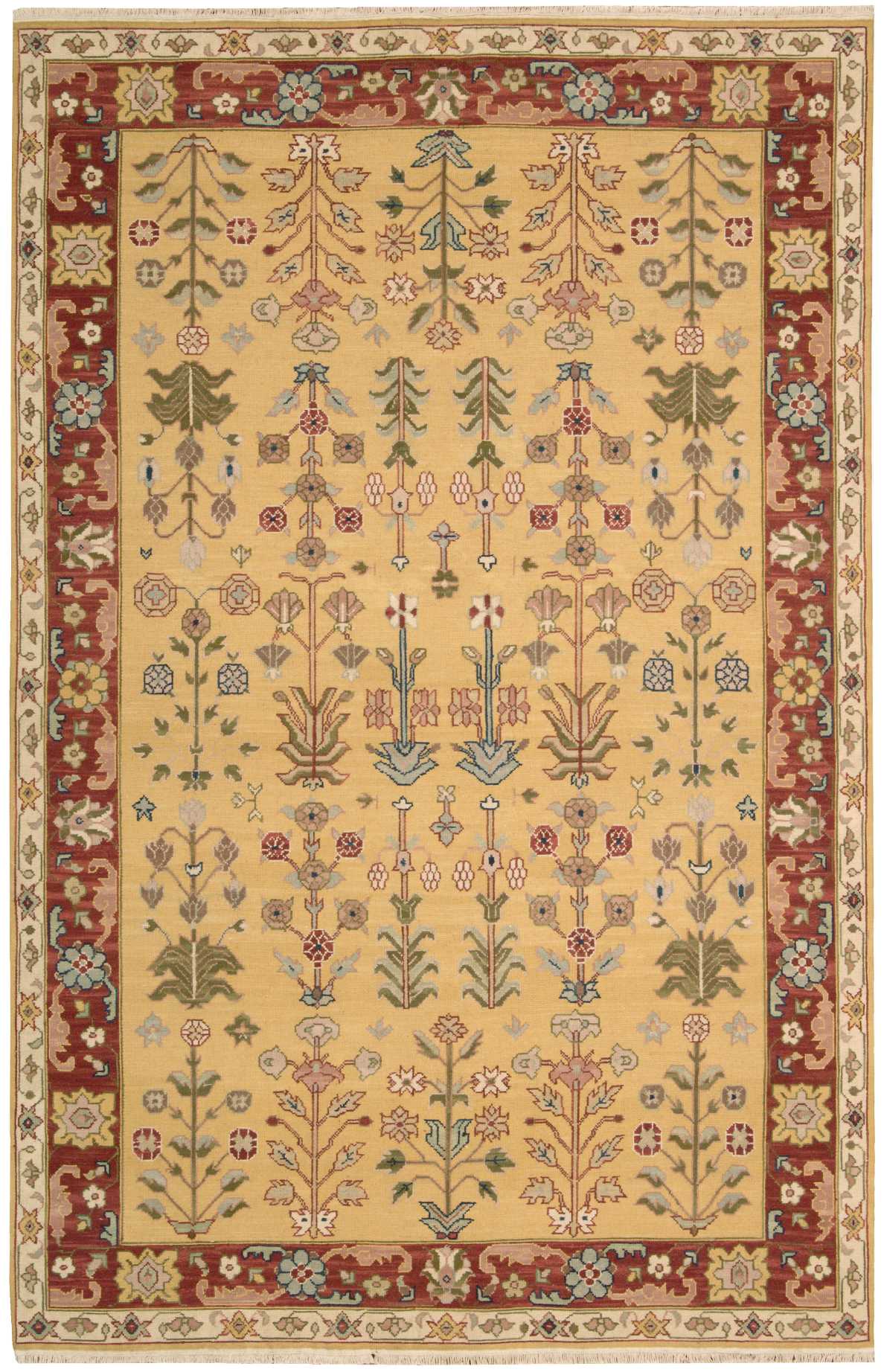 Nourison Home Nourmak SK92 Yellow Traditional Woven Rug