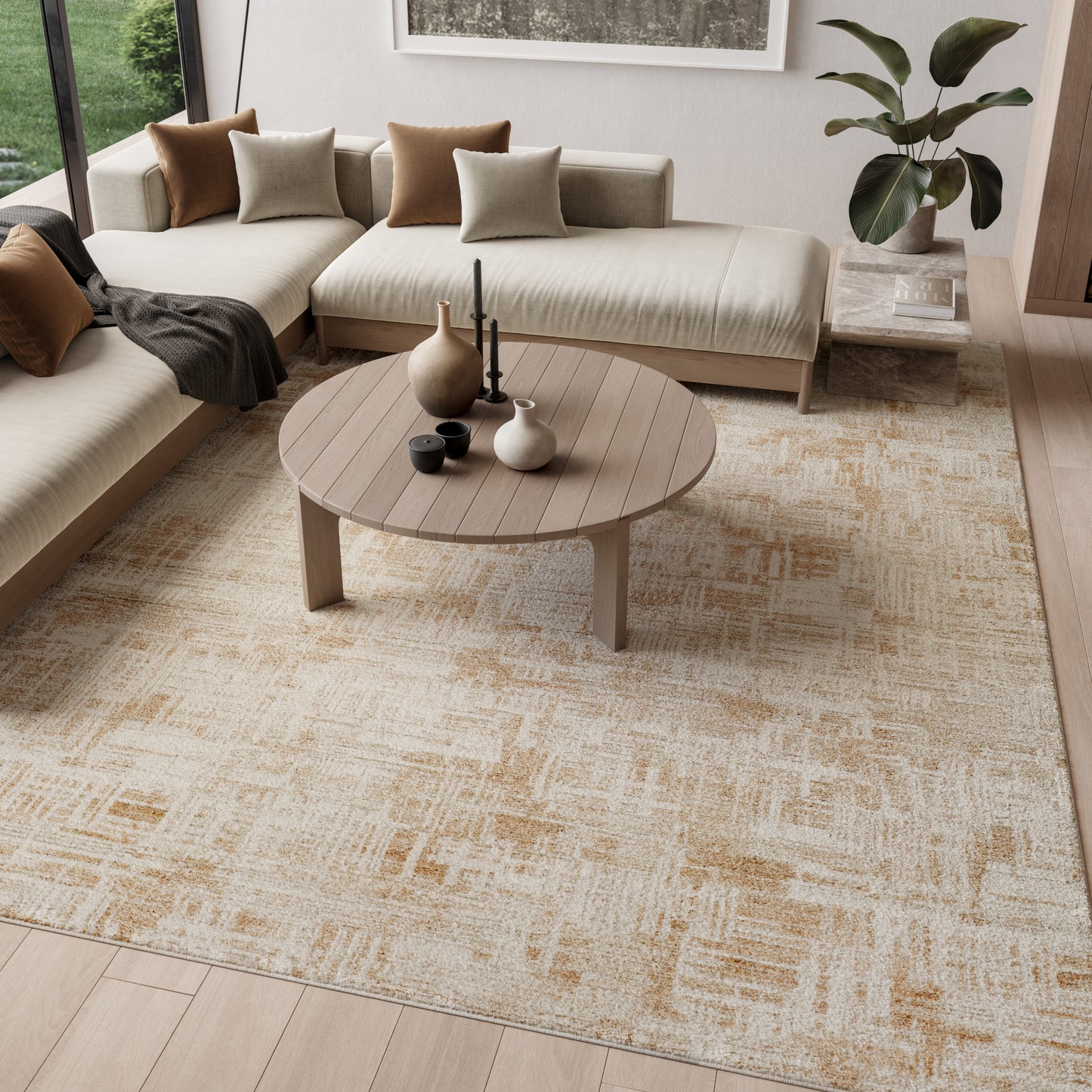 Nourison Home Dekor  Ivory Taupe  Contemporary
