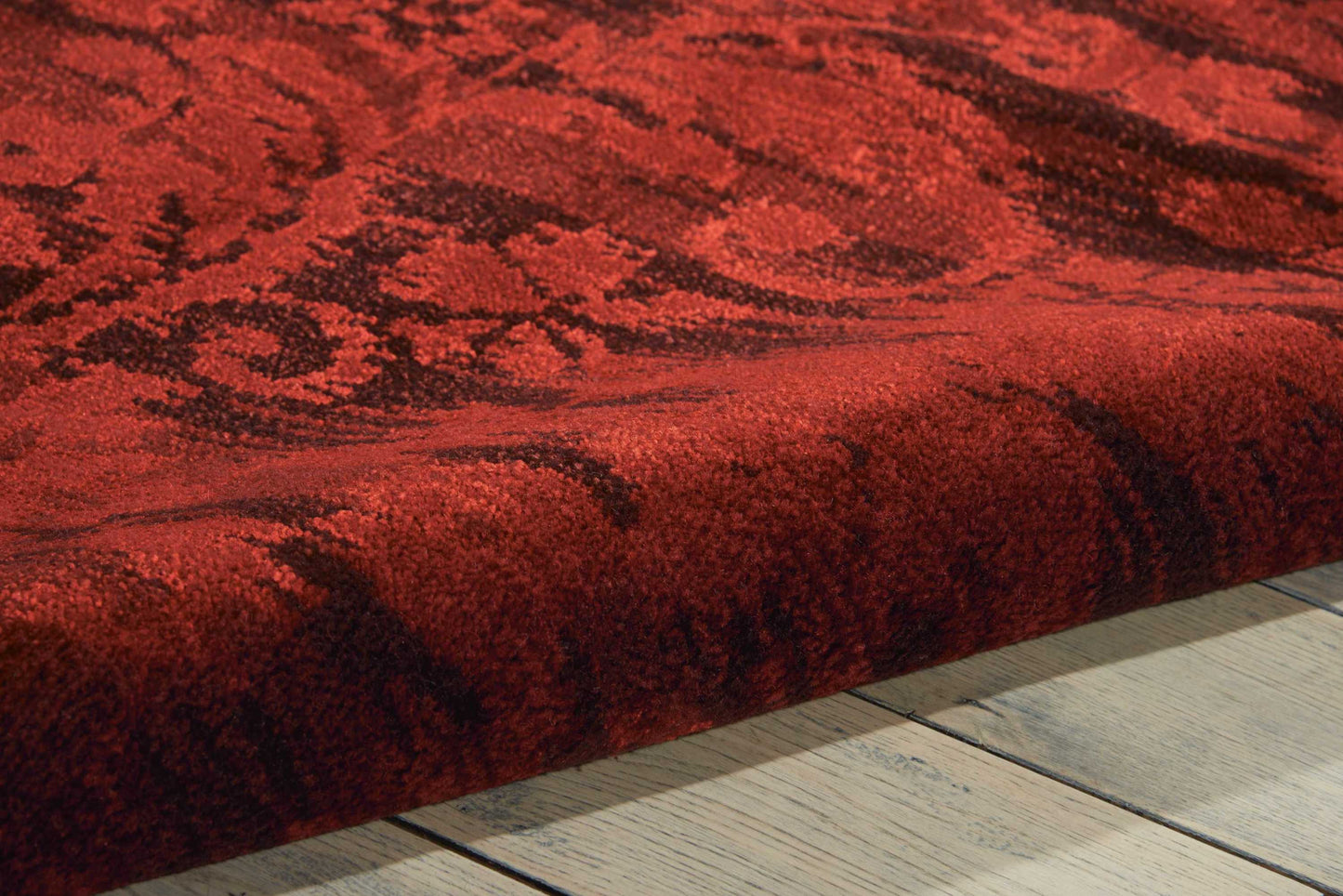 Nourison Home Nightfall  Brick  Contemporary