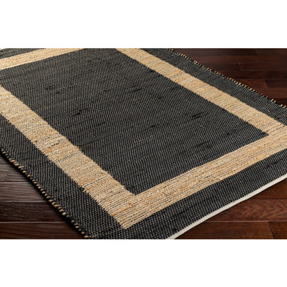 Surya Jean JEA-2302 Black Modern  Rug