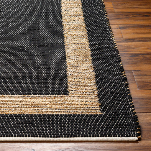Surya Jean JEA-2302 Black Modern  Rug
