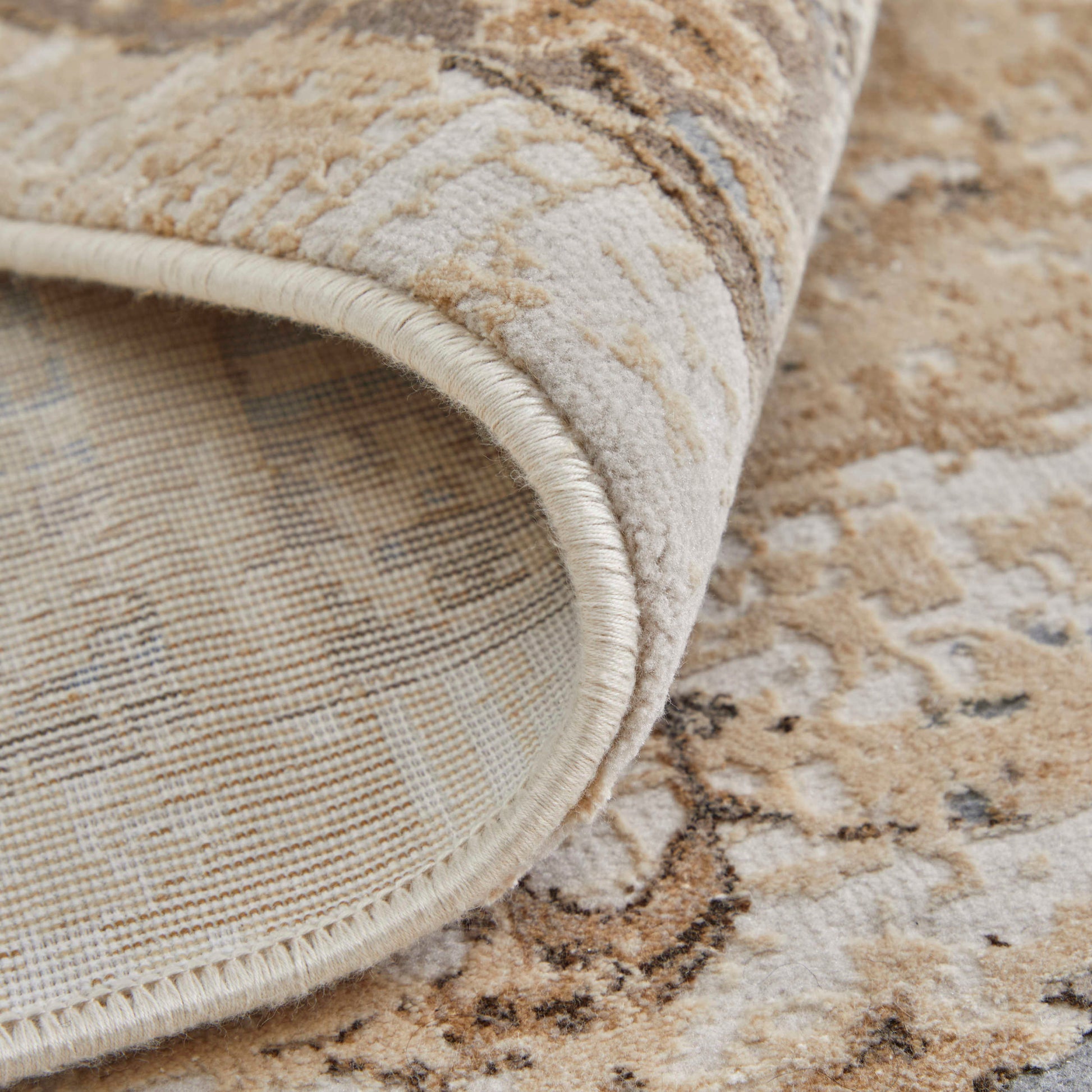 Feizy Celene  Beige Brown Traditional/Vintage/Casual