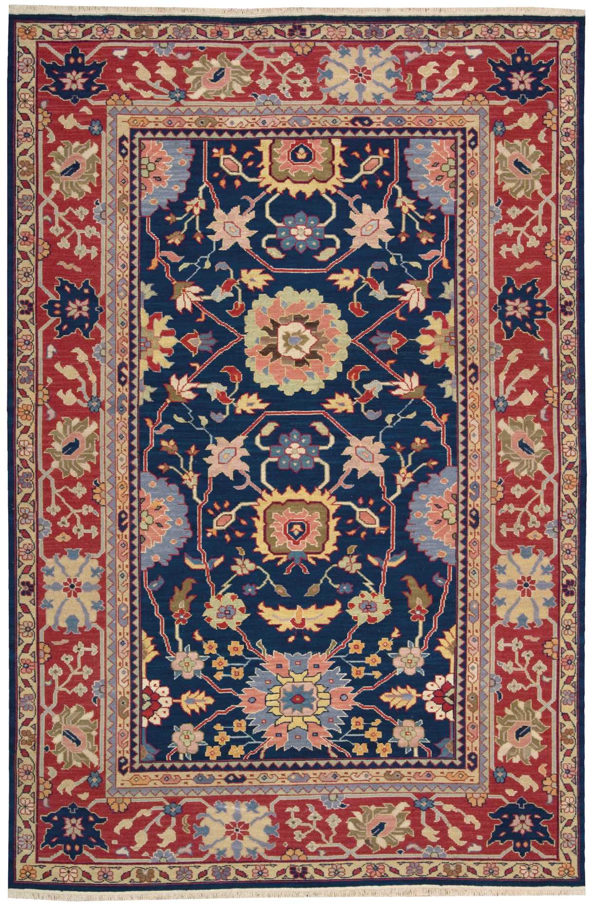 Nourison Home Nourmak S165 Navy Traditional Woven Rug