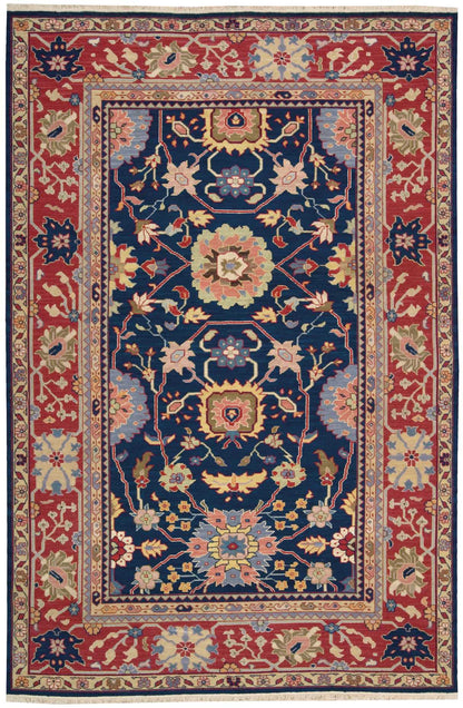 Nourison Home Nourmak S165 Navy Traditional Woven Rug