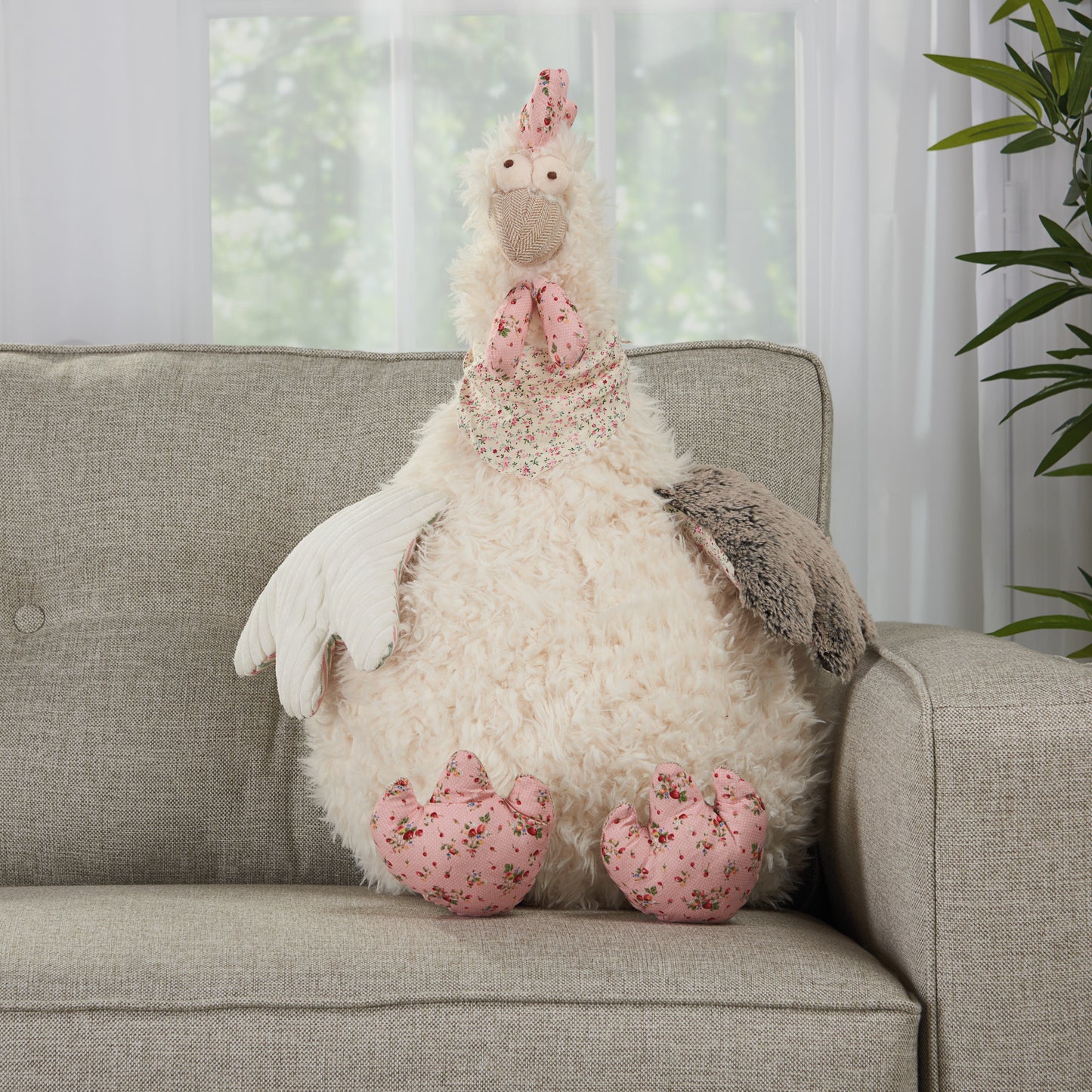 Mina Victory Plush Toy  Ivory  