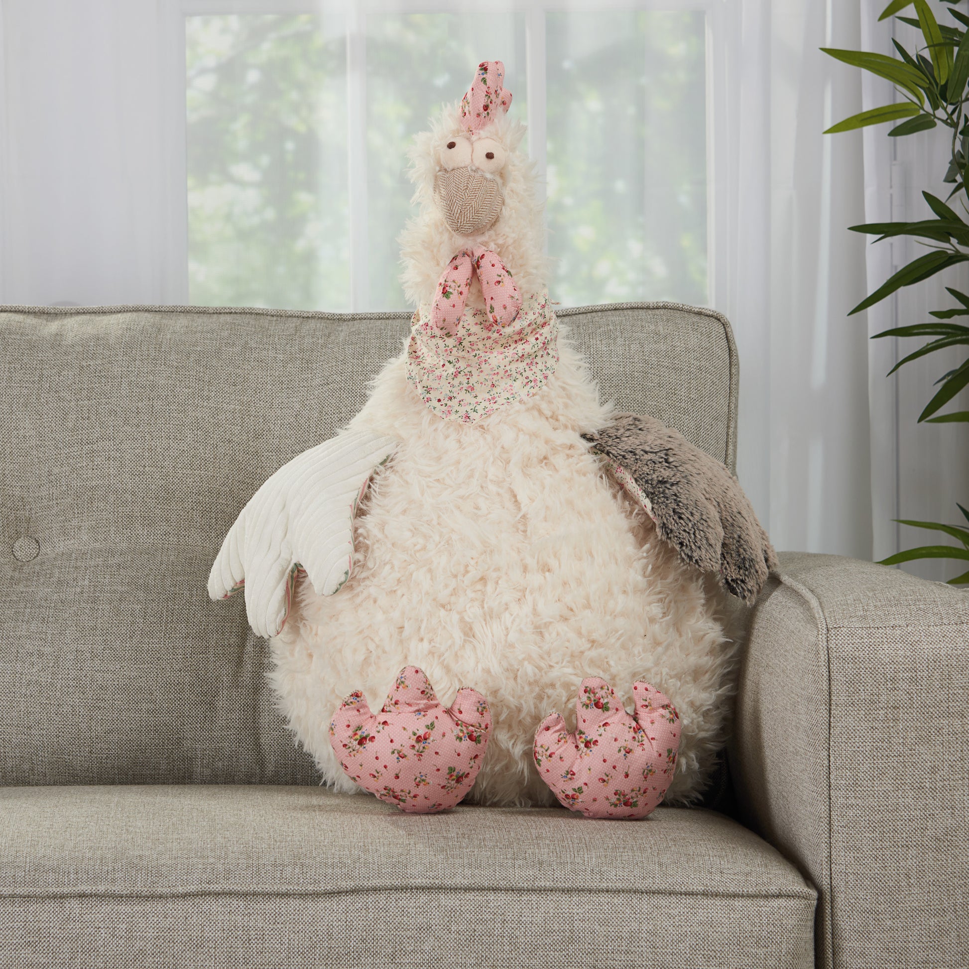 Mina Victory Plush Toy  Ivory  