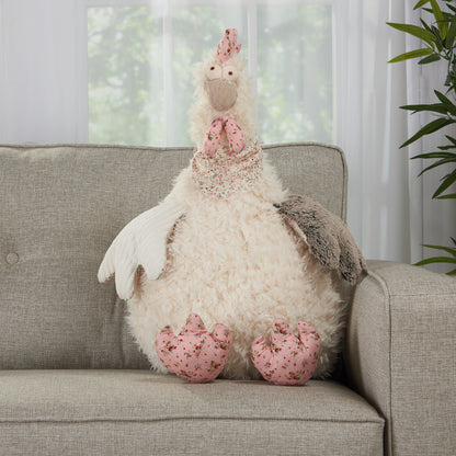 Mina Victory Plush Toy  Ivory  