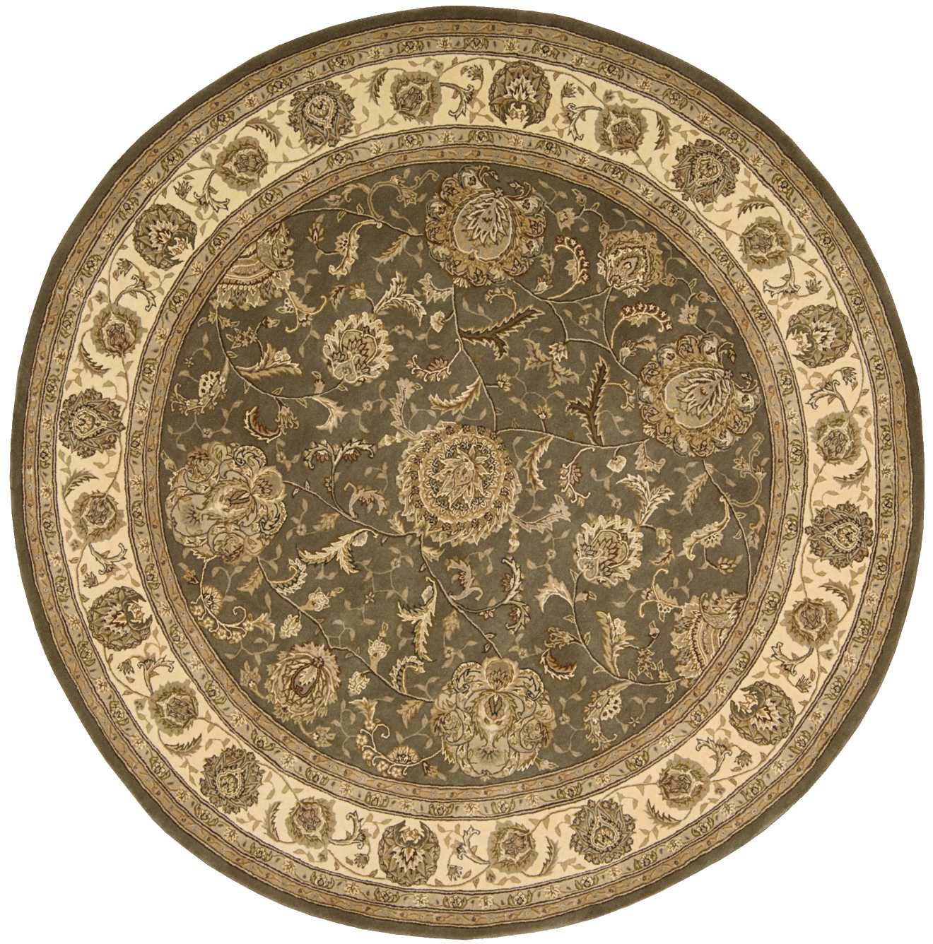 Nourison Home Nourison 2000 2206 Slate Traditional Tufted Rug