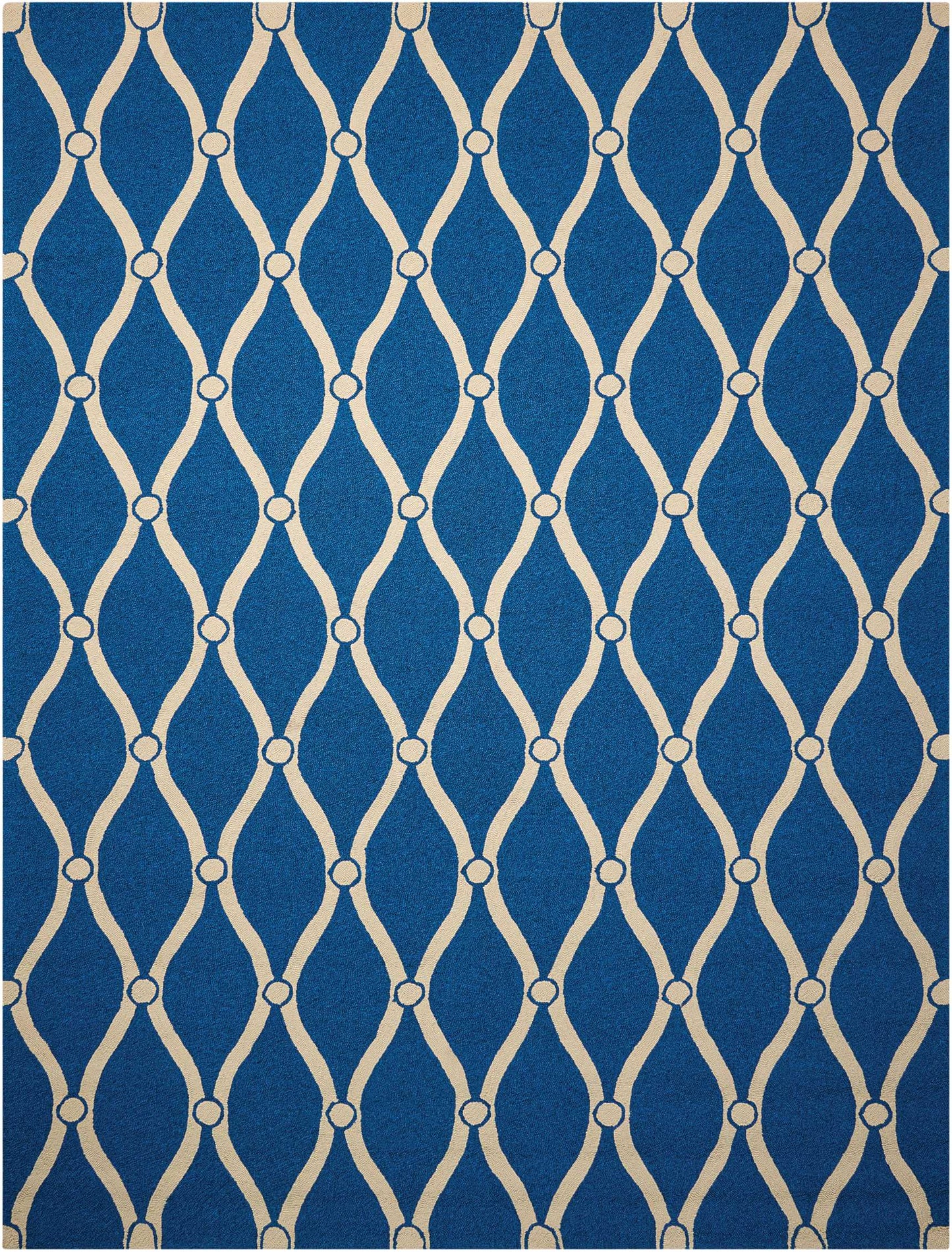 Nourison Home Portico  Navy  Contemporary
