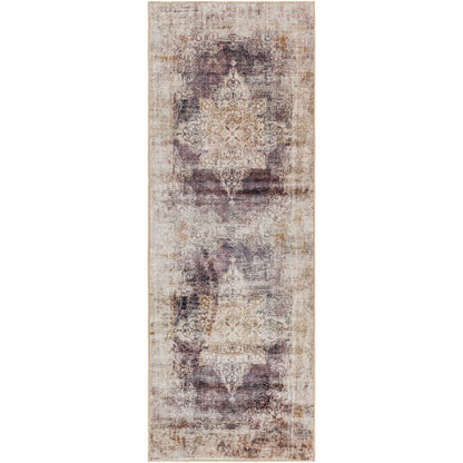 Surya Jefferson JFS-2312 Dark Purple Traditional  Rug