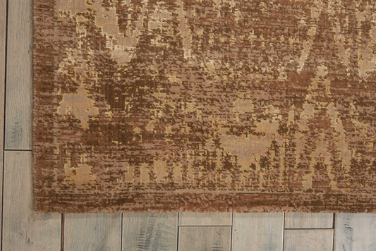 Nourison Home Silken Allure  Chocolate  Traditional